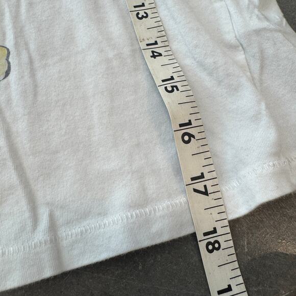 Vintage Y2K Billabong Surf Ocean Summer Waves Beach Crop Casual Graphic Tee L - Picture 5 of 5